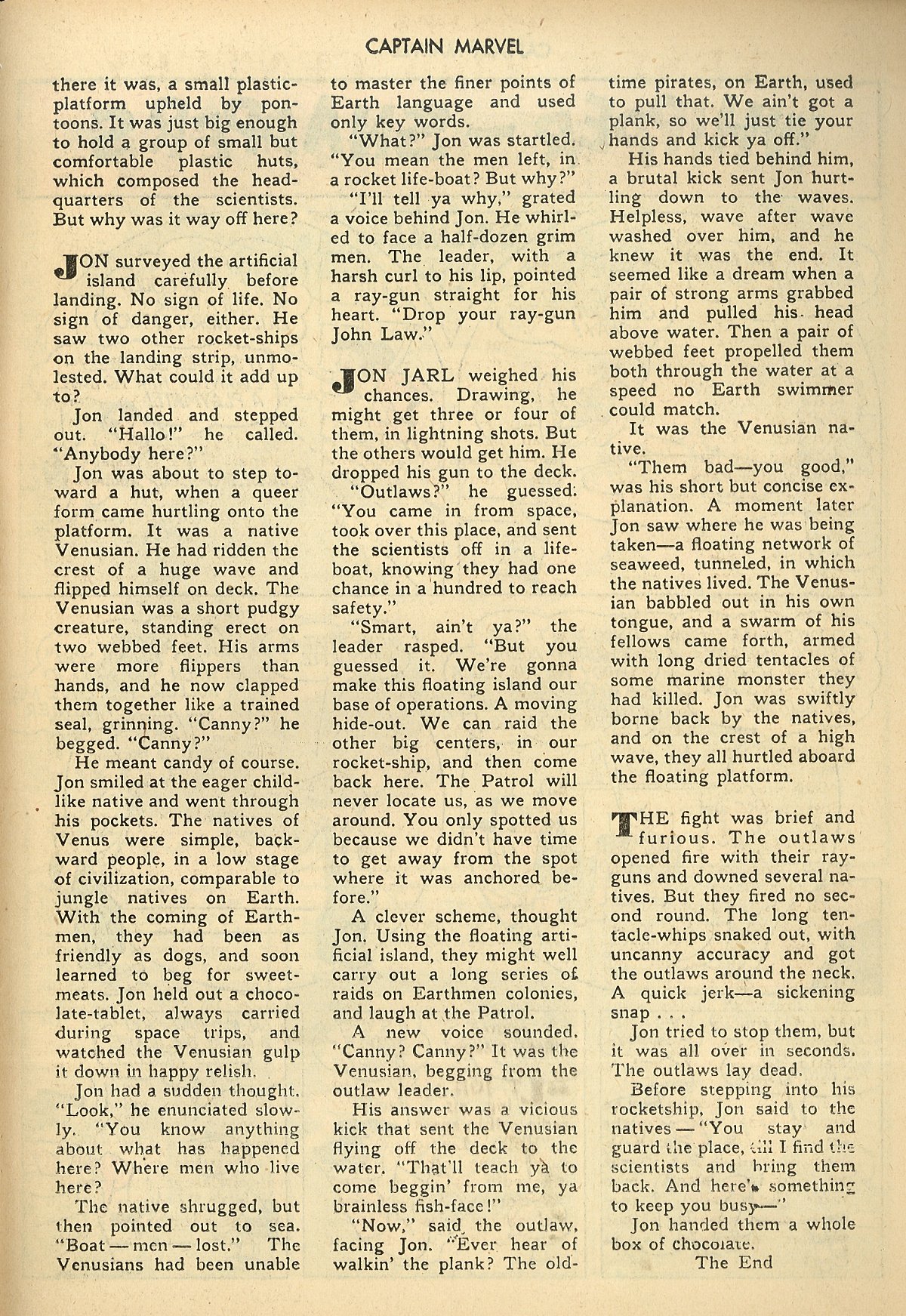 Read online Captain Marvel Adventures comic -  Issue #70 - 39