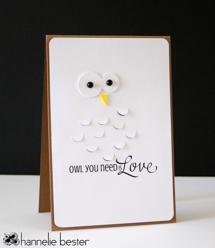owl you need is love card