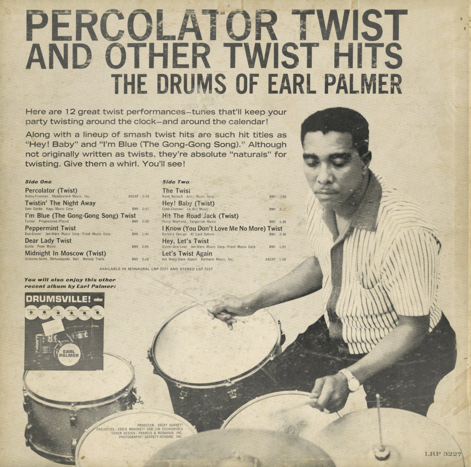 Unearthed In The Atomic Attic Percolator Twist Earl Palmer