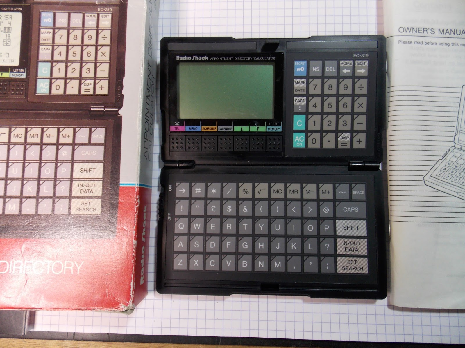 My Supply Room: Radio Shack EC-319 Appointment Calculator