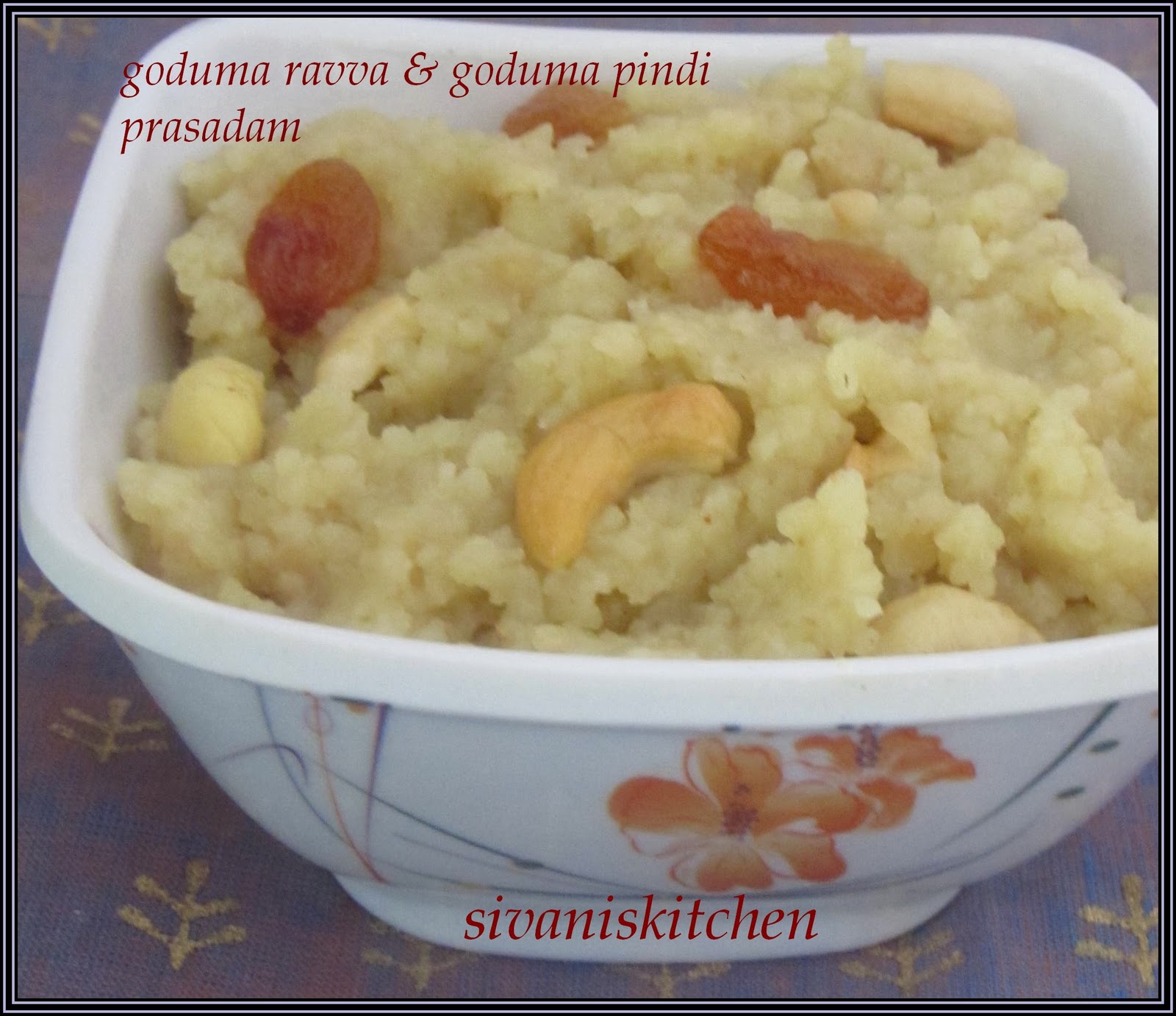 Sivani's Kitchen Halwa With Cracked Wheat & Wheat Flour
