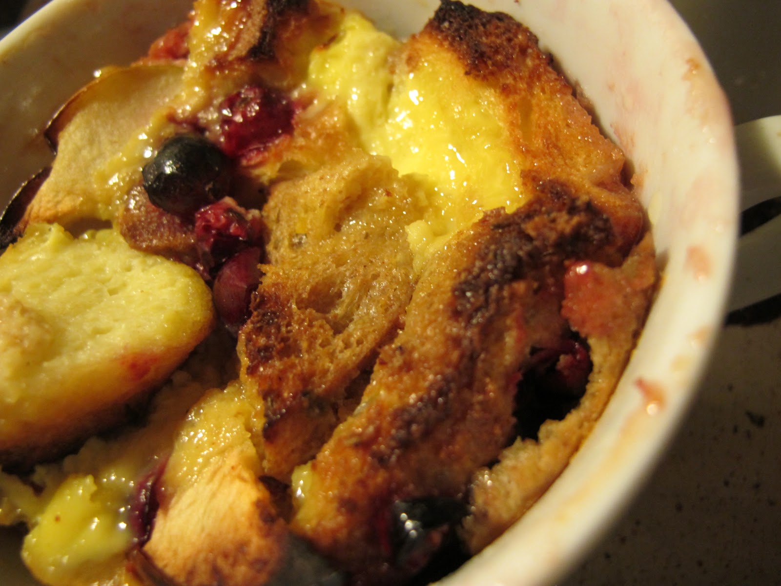 Dinner Place CranberryGinger Bread Pudding for 2Breakfast or Dessert?