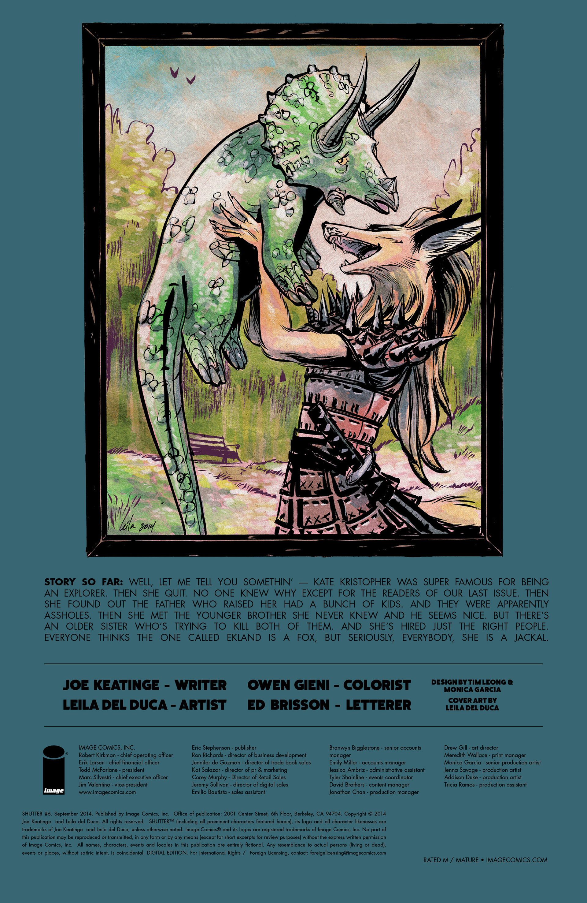 Read online Shutter comic -  Issue #6 - 30