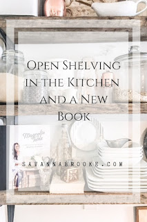 kitchen open shelving