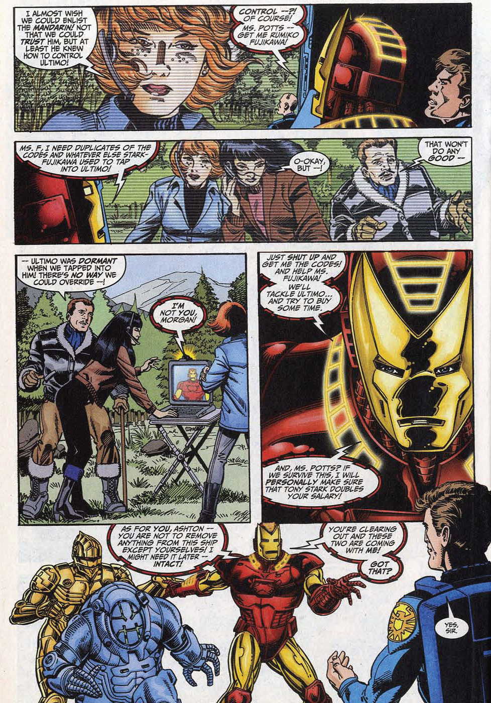 Read online Iron Man (1998) comic -  Issue #25 - 28