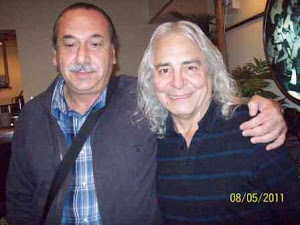 Con Rodolfo García (ex Almendra)