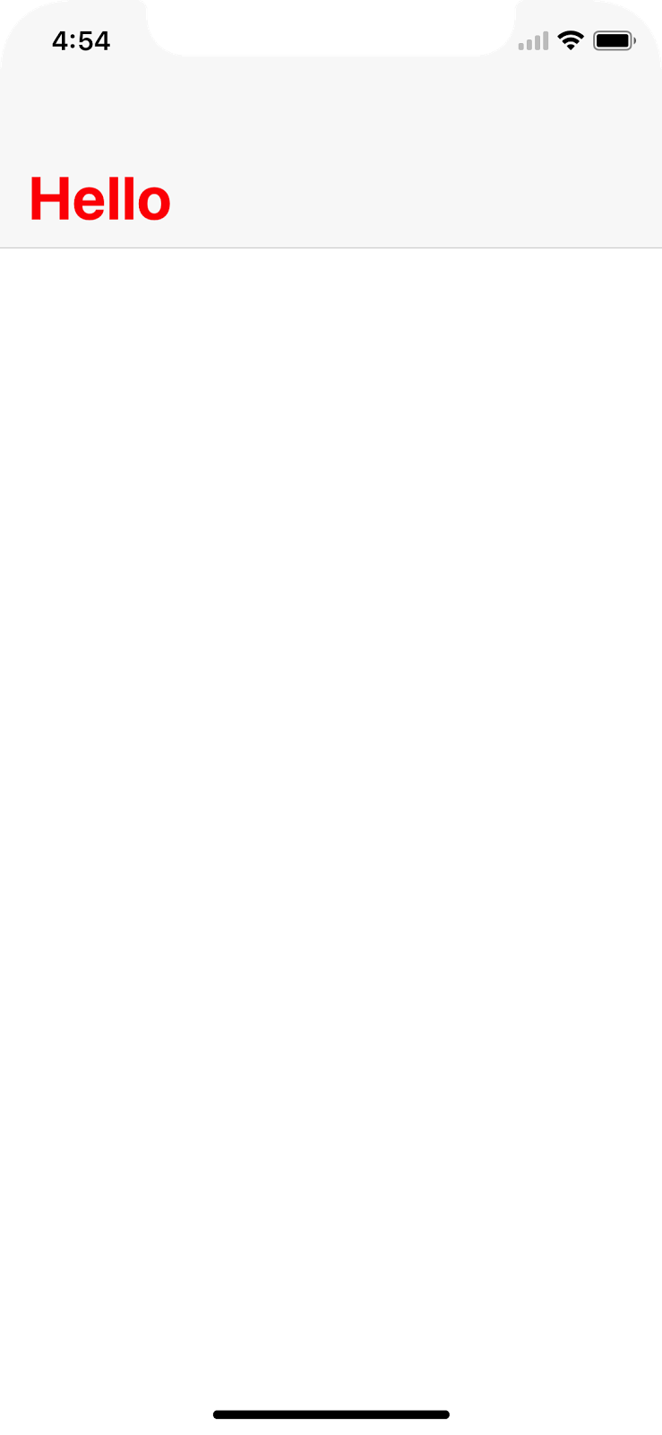 iOS 11[Swift 4] Navigation Bar With Large Titles and