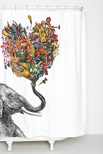 Simple Details Re Purpose Urban Outfitters Shower Curtain