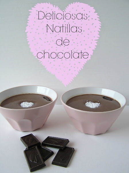 Natillas fresquitas caseras de chocolate