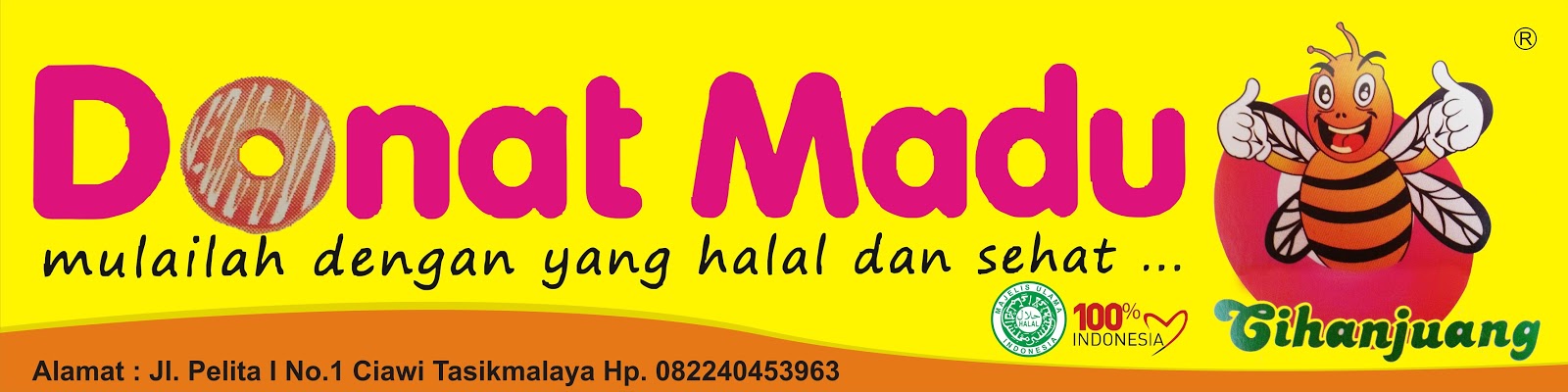 Download Contoh Spanduk Donat Madu.cdr KARYAKU