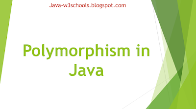 Polymorphism in Java