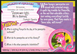 My Little Pony Parasprites Eat Ponyville Series 1 Trading Card