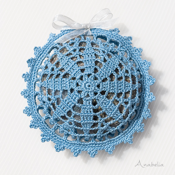 Crochet Lavender Sachets free pattern by Anabelia Craft Design
