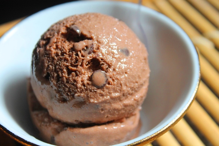 Chocolate Chip Icecream Recipe Eggless Recipe Yummy Tummy