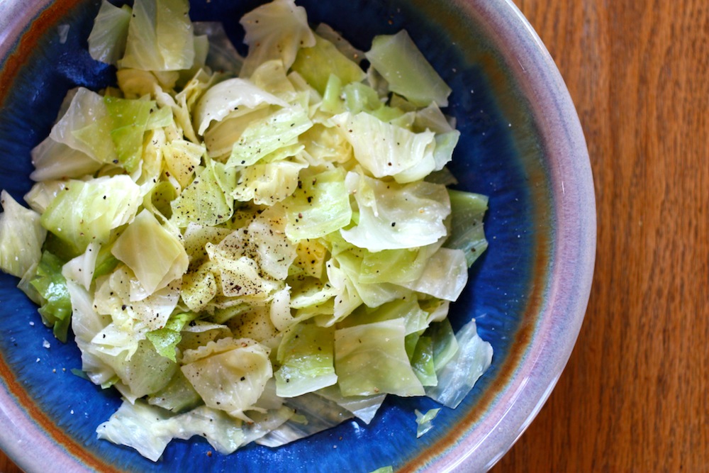 ben and birdy Simplest ButterSauced Cabbage