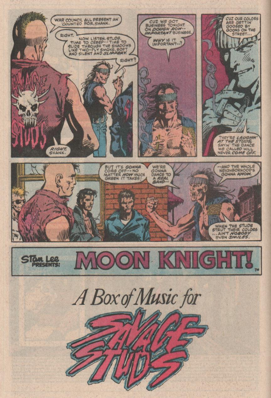 Read online Moon Knight (1980) comic -  Issue #31 - 4