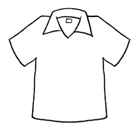 RECURSOS y ACTIVIDADES para Educación Dibujos para colorear CAMISETAS