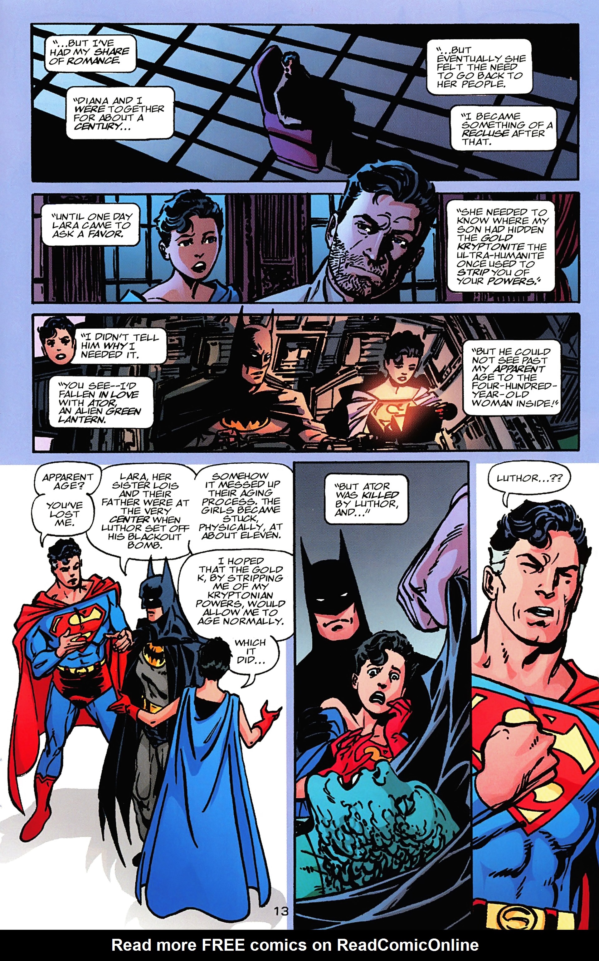 Read online Superman & Batman: Generations III comic -  Issue #7 - 14