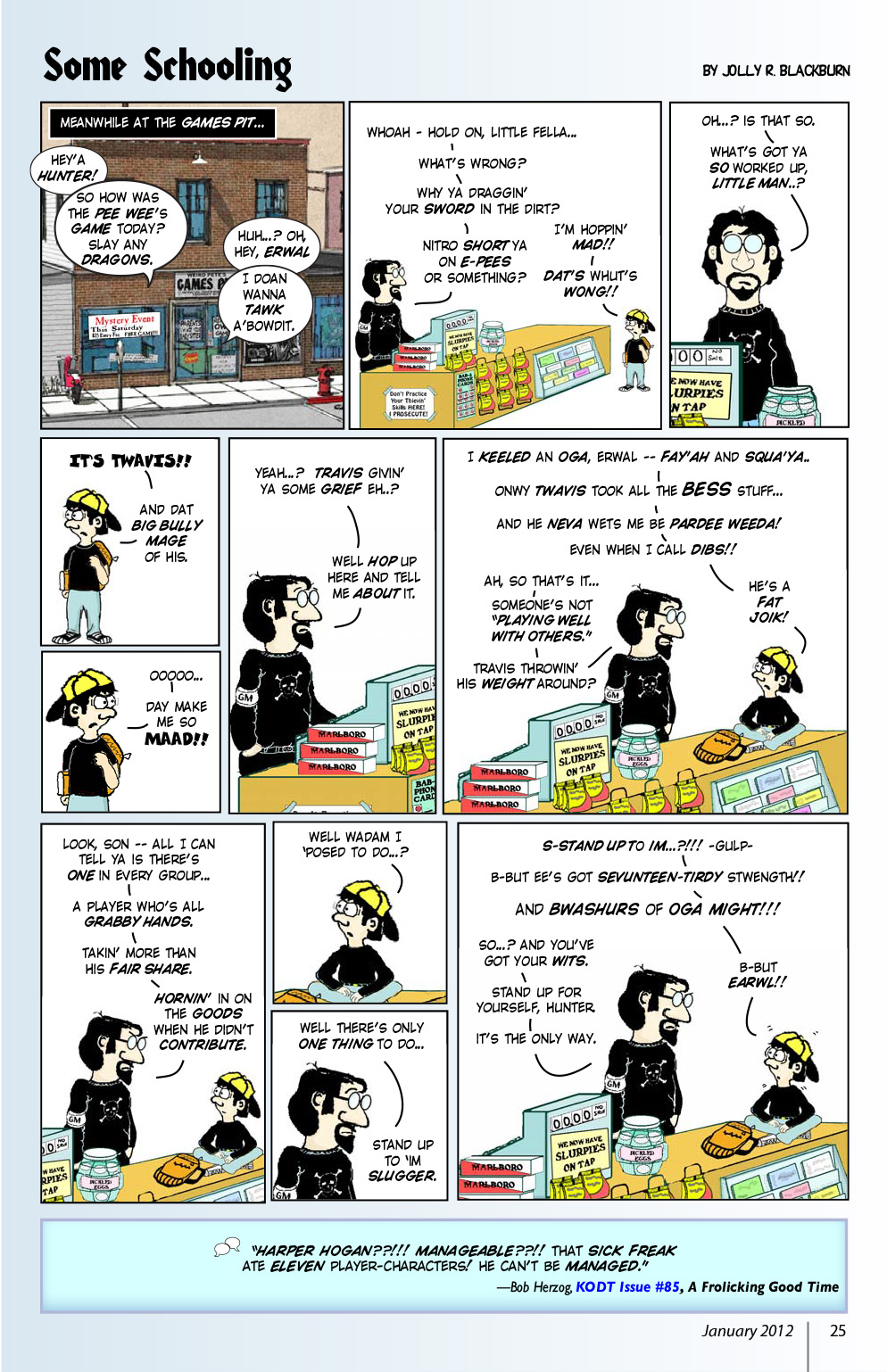 Read online Knights of the Dinner Table comic -  Issue #183 - 27