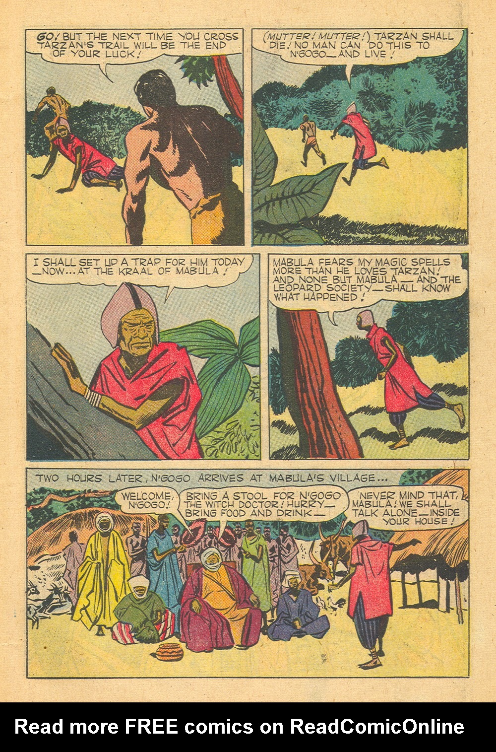 Read online Tarzan (1948) comic -  Issue #113 - 7