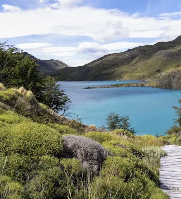 Salto Chico Trail in Torres del Paine National Park in Chile