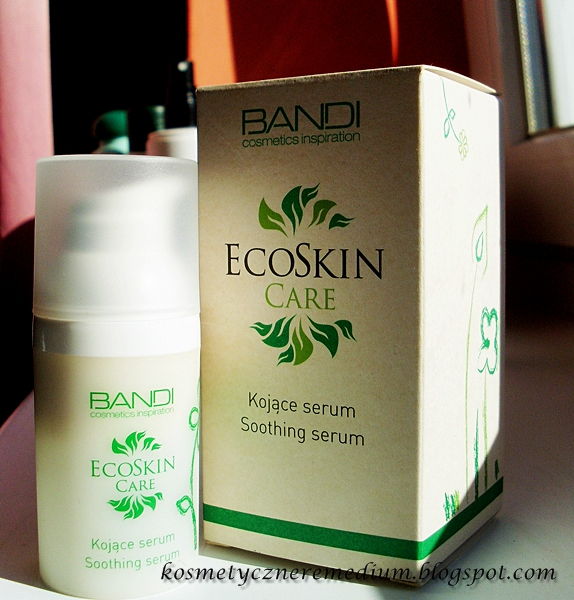 Kojącego Serum EcoSkin Care z Bandi, w walce z podrażnieniami, wrażliwa skóra, skóra atopowa, skóra skłonna do podrażnień, skóra alergiczna