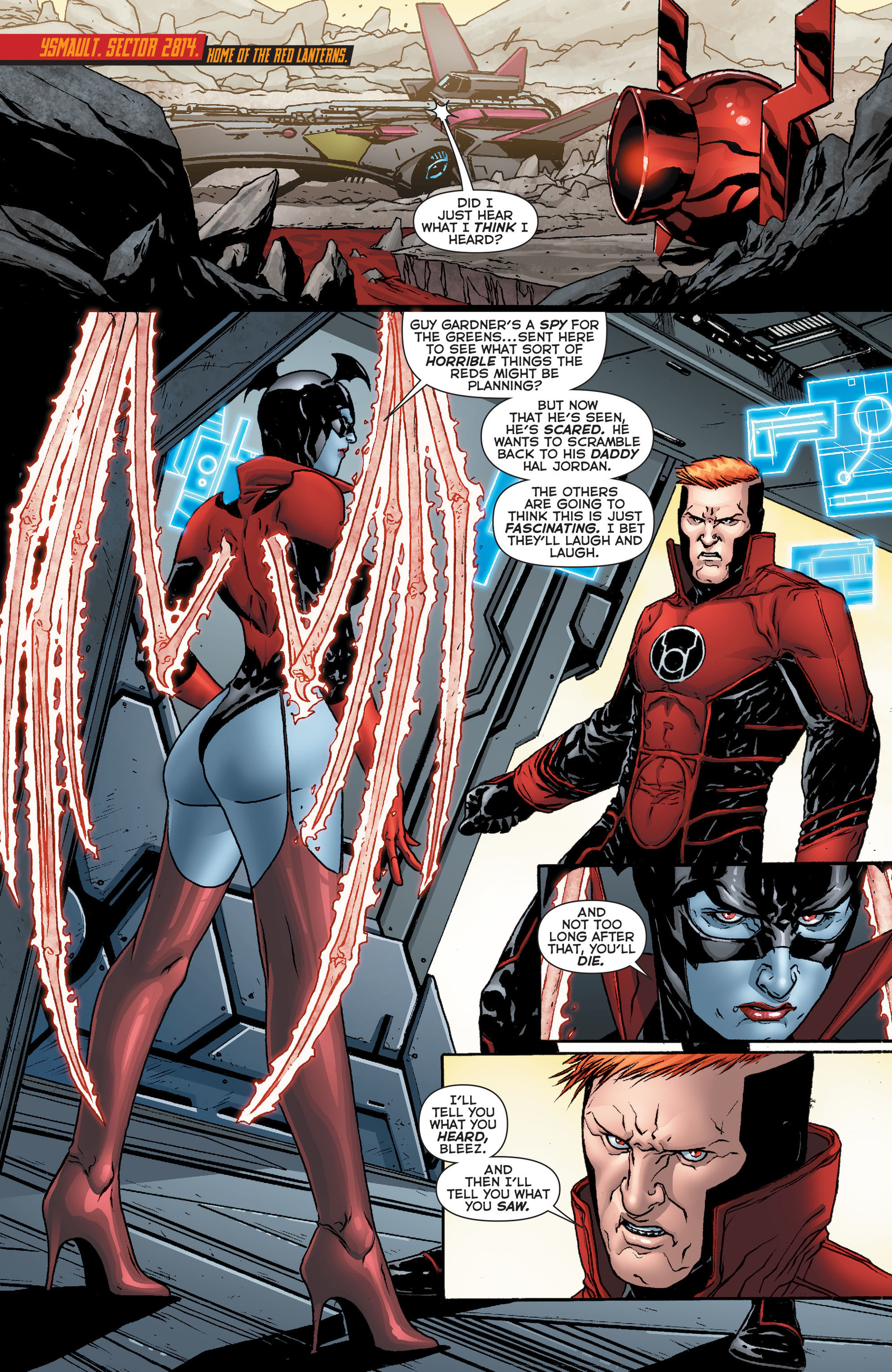 Read online Red Lanterns comic -  Issue #24 - 2