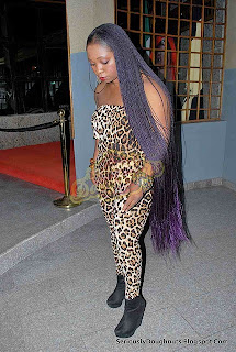 Singer And Drummer Girl Ara Spotted In Her 5ft Long Braids On The Red Carpet 2