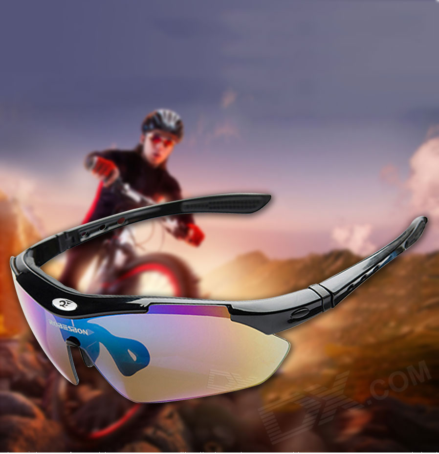 NairobiMail Polarized Sunglasses with Replaceable Lenses + Accessories