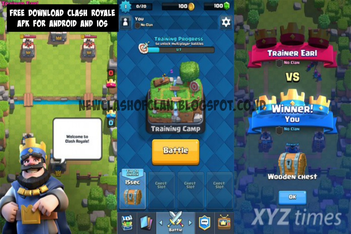 CLASH-ROYALE.RU - фан сайт любителей игры Clash Royale