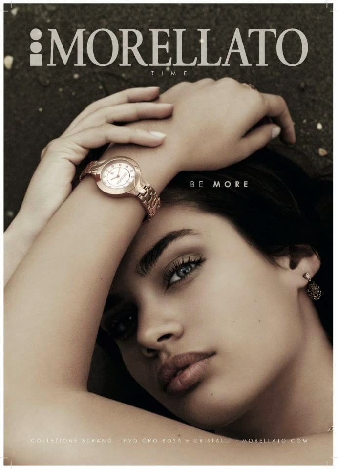 Morellato Jewelry Campaign 2014 featuring Sara Sampaio