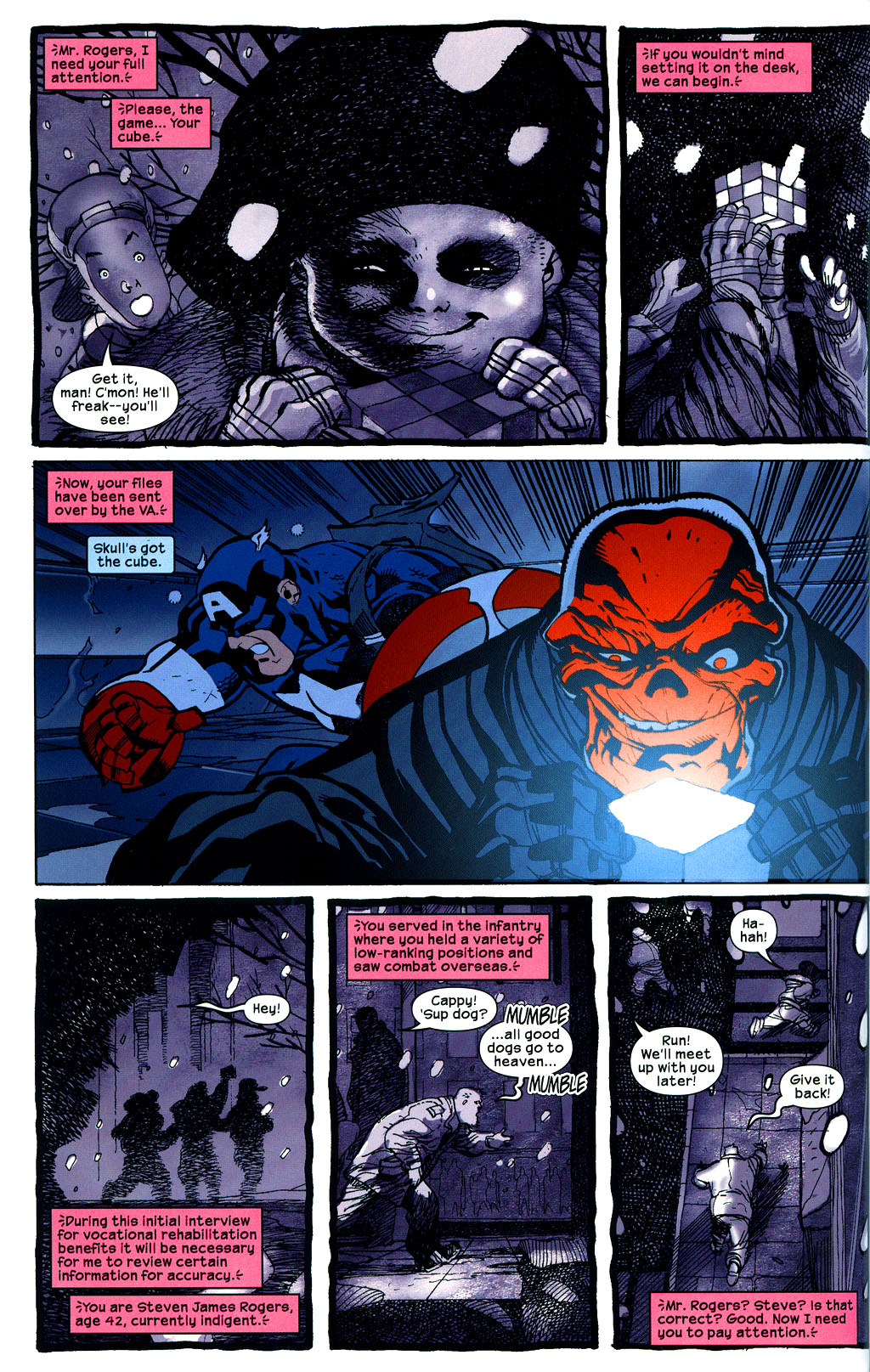 Read online Captain America: Red, White & Blue comic -  Issue # TPB - 86