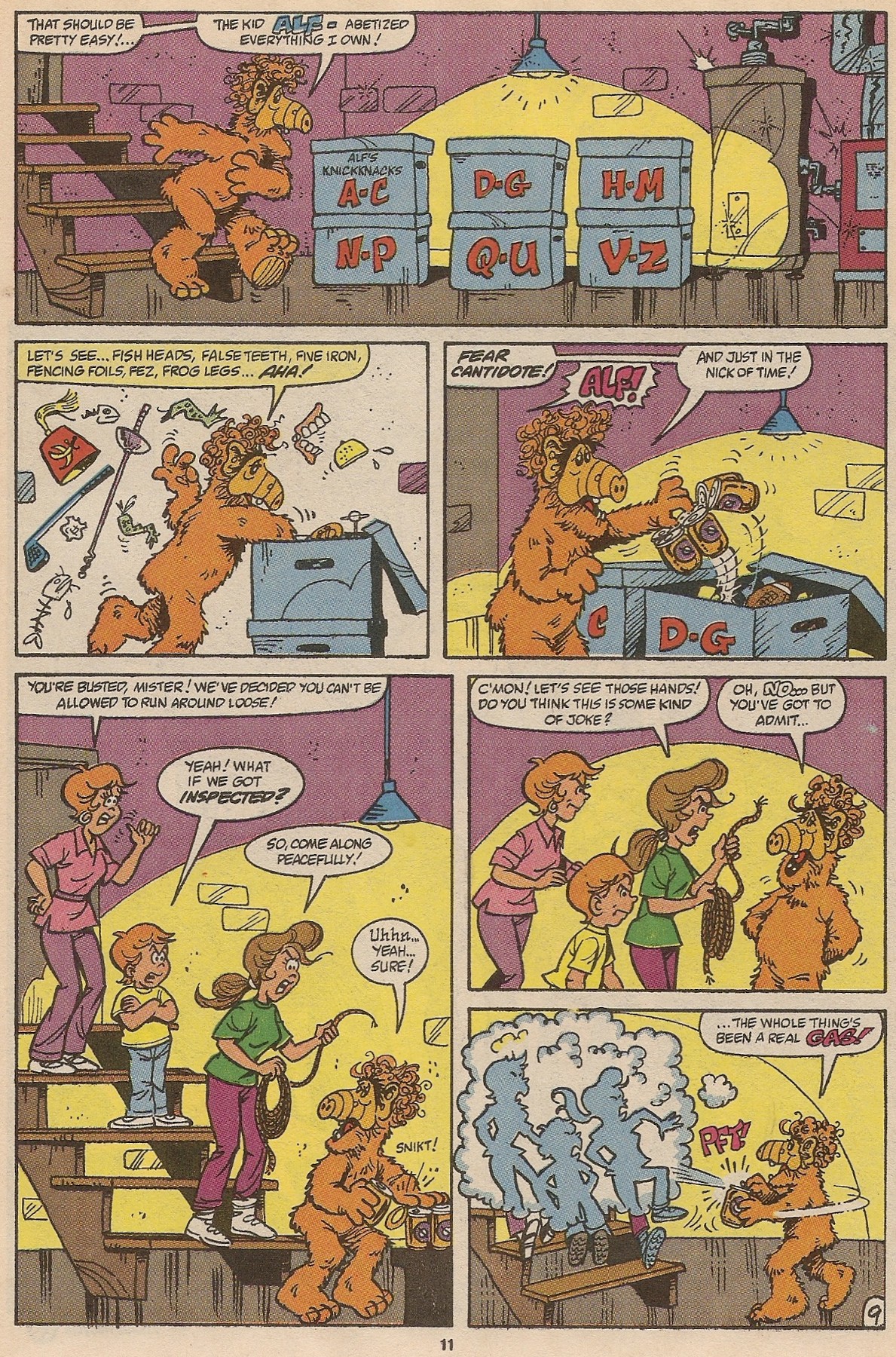 Read online ALF comic -  Issue #35 - 13