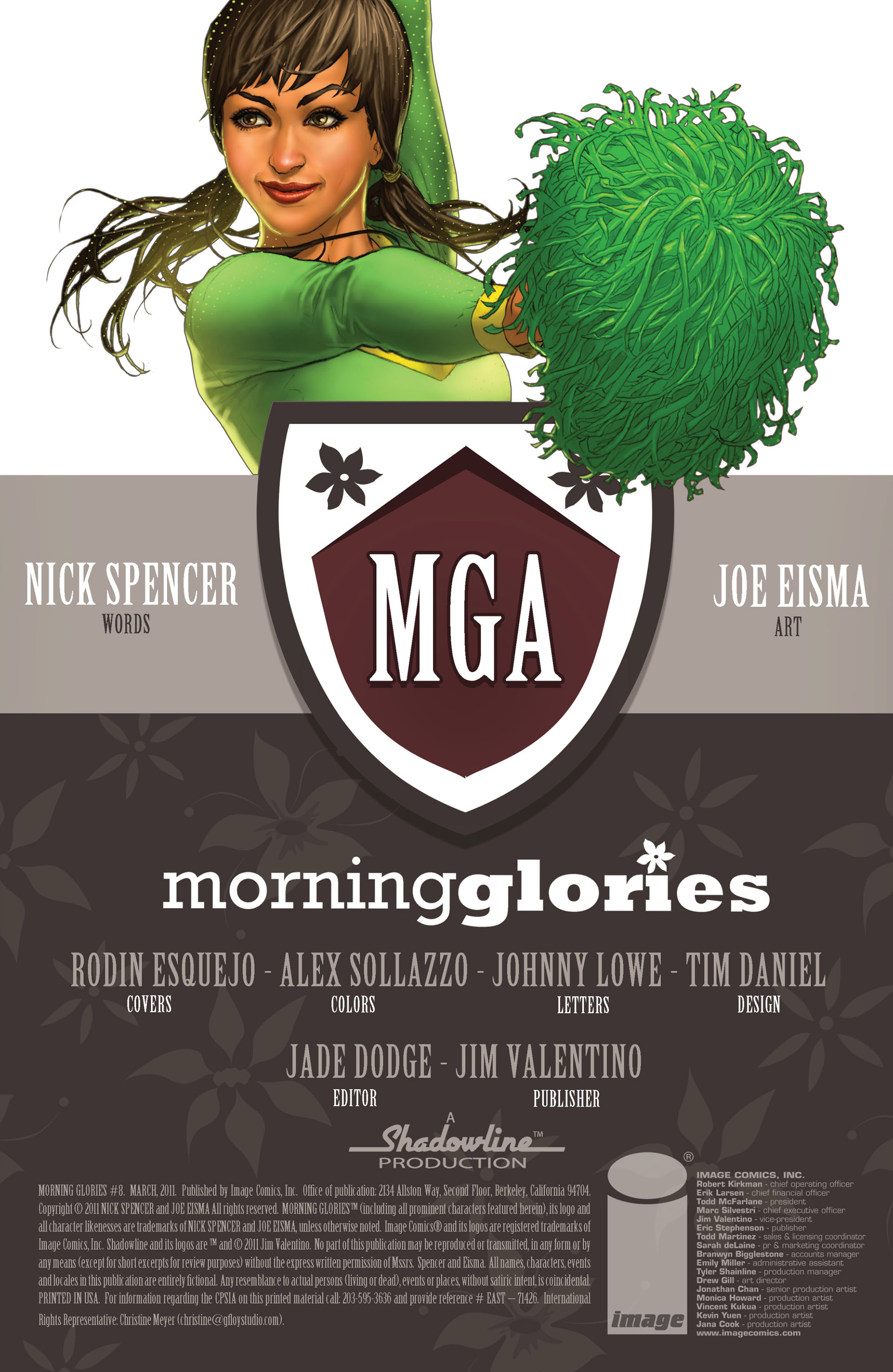 Read online Morning Glories comic -  Issue #8 - 2