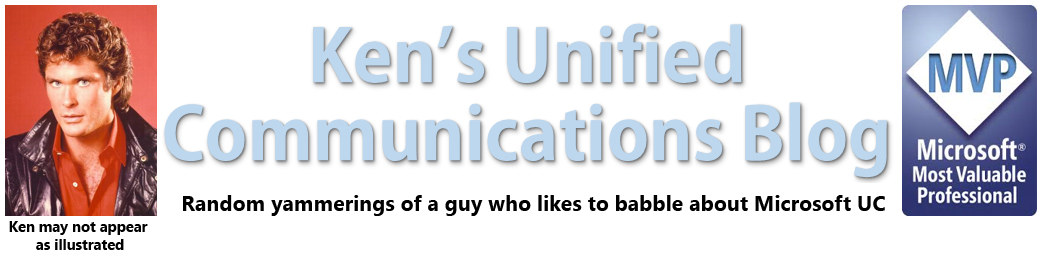 Ken's Unified Communications Blog