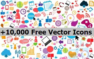 10,000+ Free Vector Icons to Download and Use in Your Projects