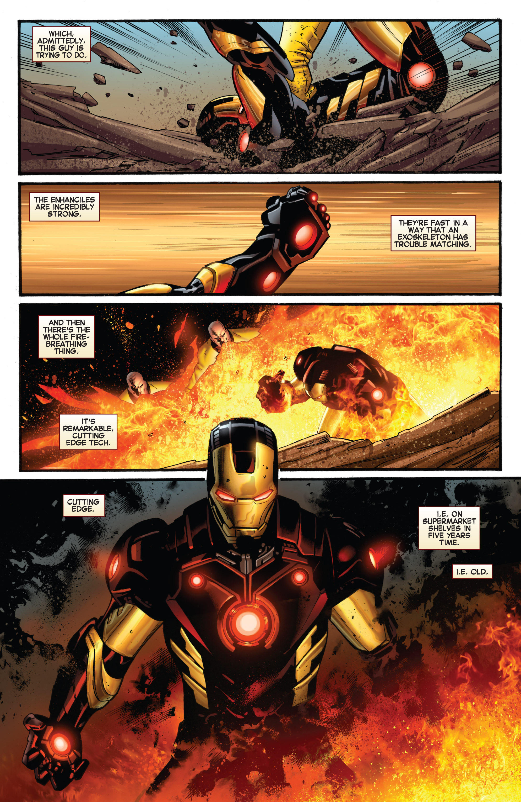 Read online Iron Man (2013) comic -  Issue #1 - 19