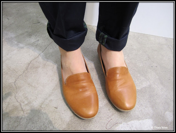 Sleepers de Suzy Sleepers cuir marron naturel de Oh Suzy boutique des Abbesses Paris