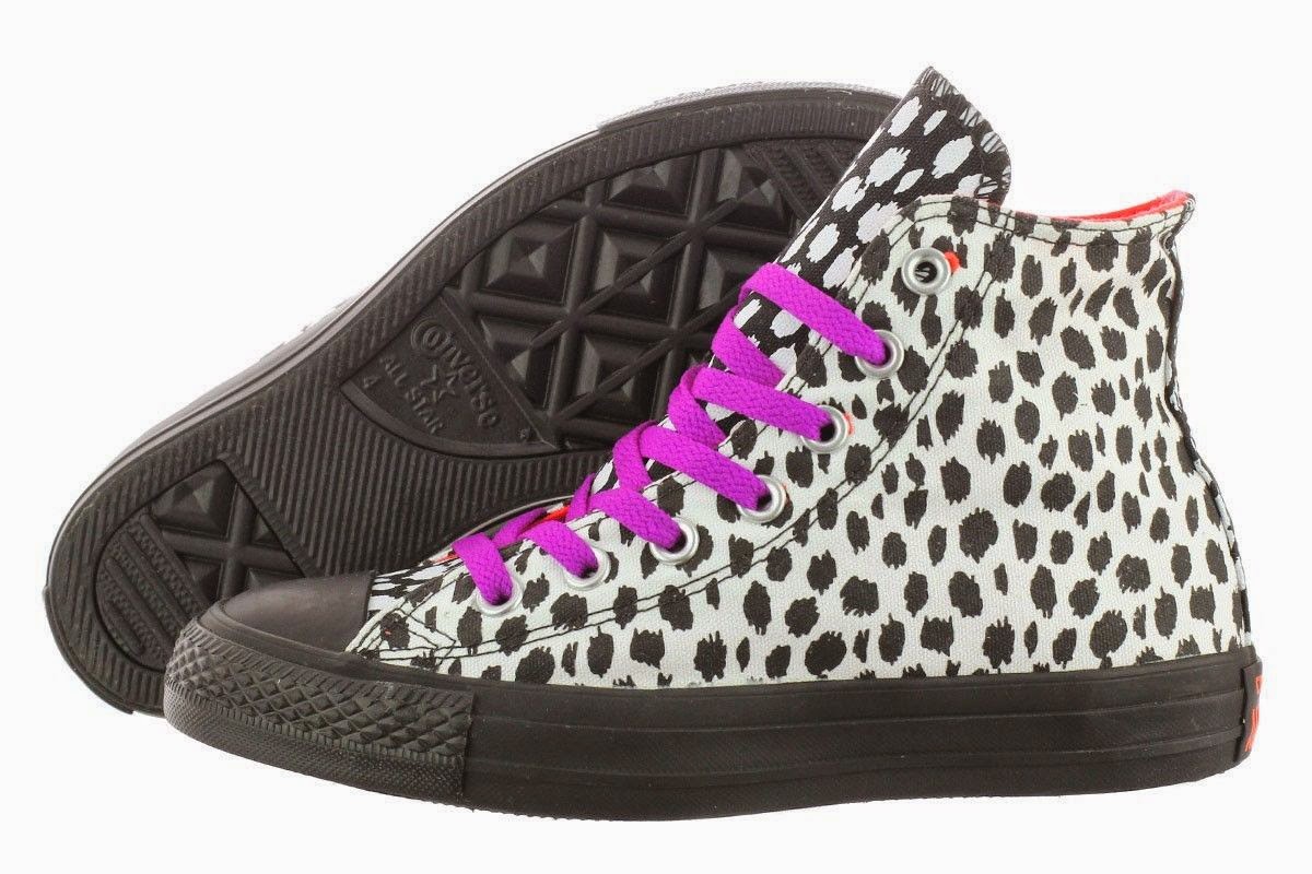 Neon Zebra Hi-Top Converse | The Chamber of Converse