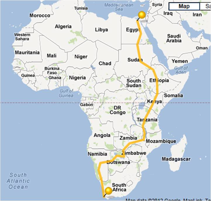 Cycling from Cairo to Cape Town for ColaLife ColaLife