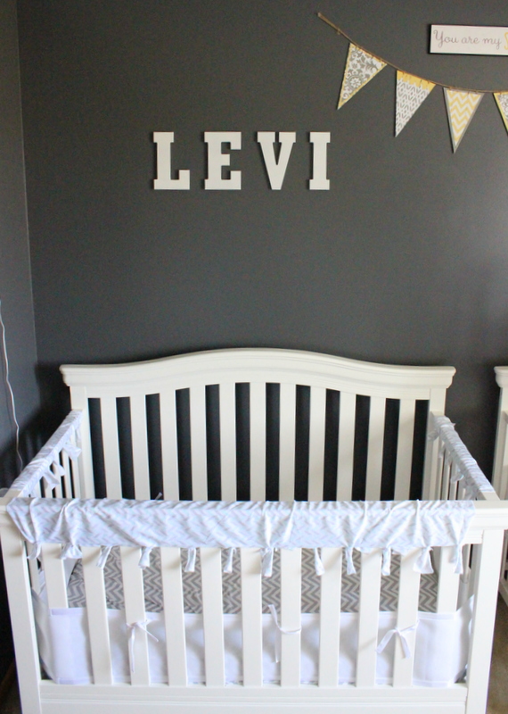 Married to Davis DIY NoSew Crib Rail Cover