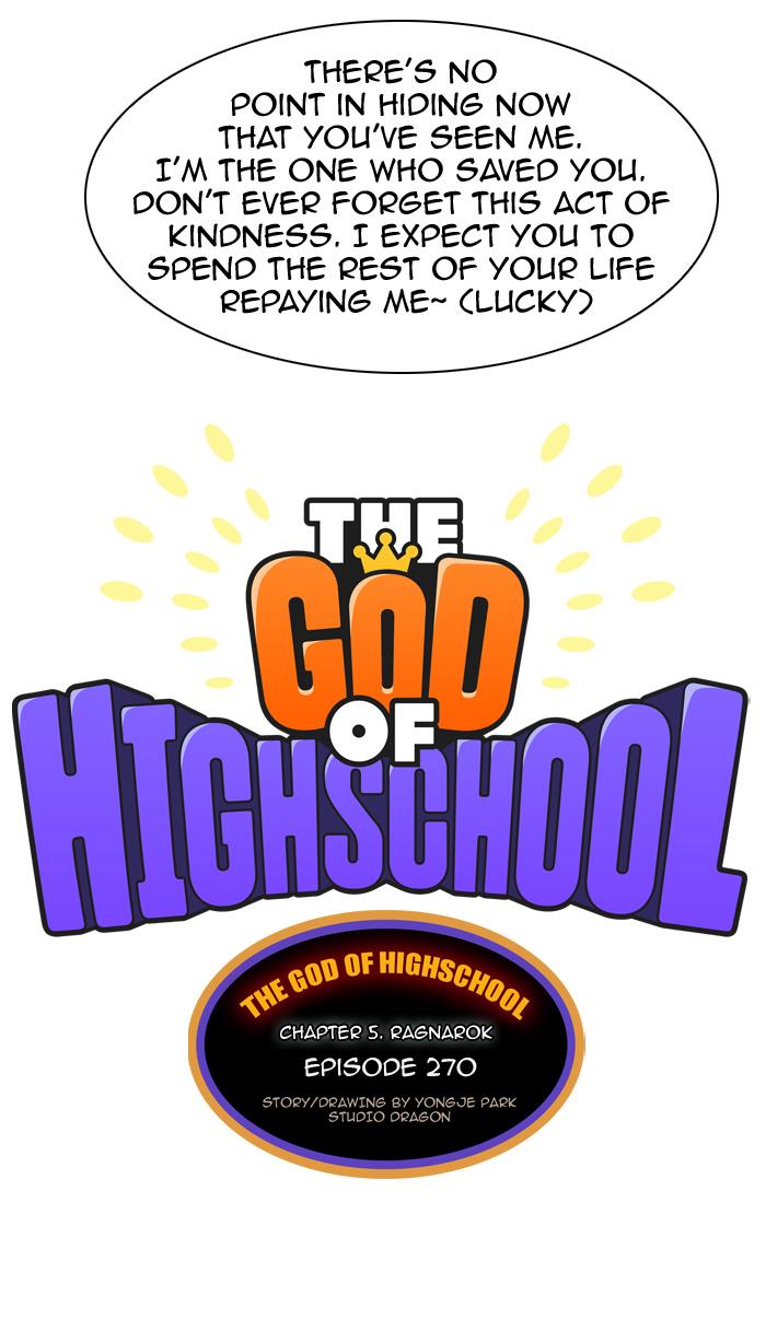 The God of High School Chapter 270 - ManhwaFull.net