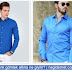 Mavi gömlek kombini | Mavi gömlek altına ne giyilir?