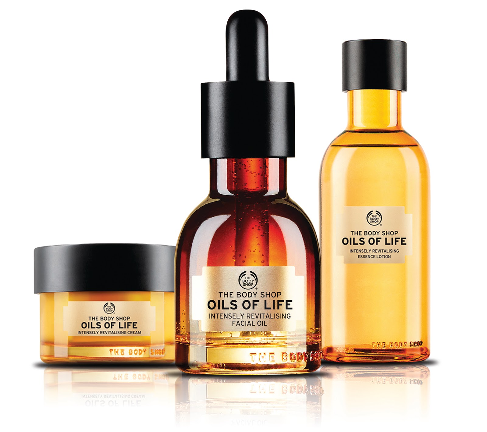 Peachy Pink Sisters Review The Body Shop Oils of Life Intensely Revitalising Facial Oil
