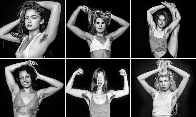 Black And White Photo Series Features Women Who Choose Not To Shave Their Armpits