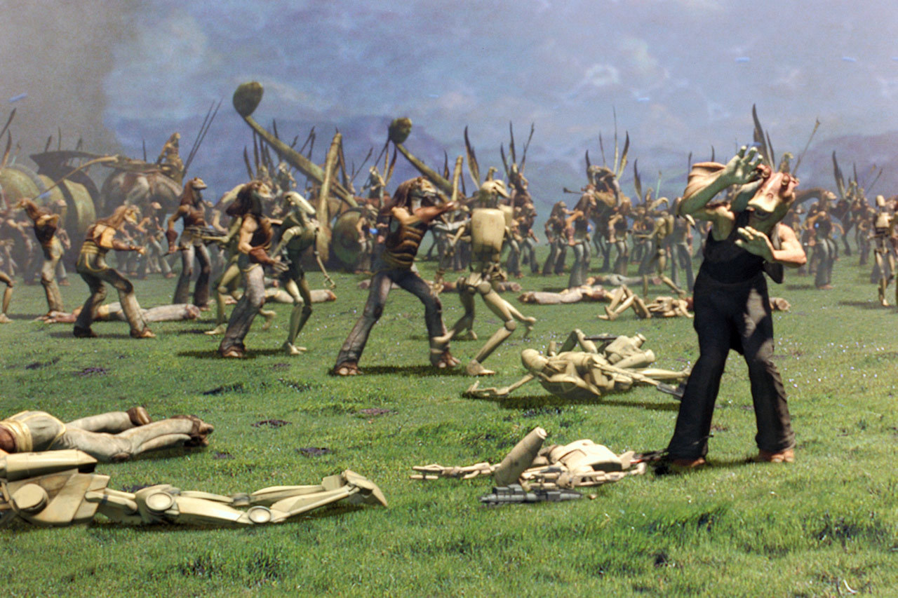 Jar Jar Binks Quotes From the Phantom Menace Wealth of Geeks