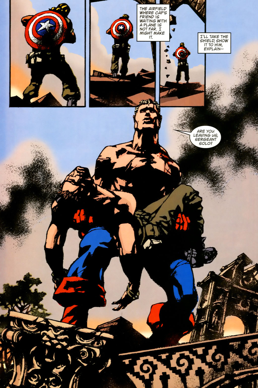 Read online Captain America (1998) comic -  Issue #50d - 7
