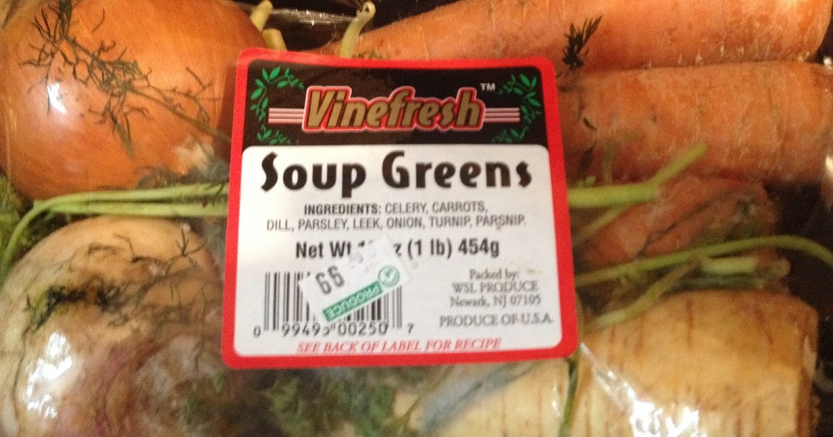 Mek me tell you Bargain! Soup Greens