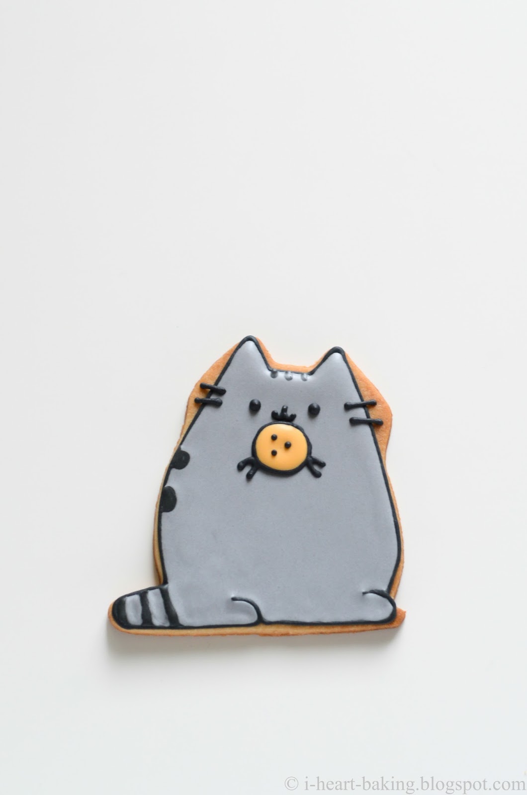 i heart baking! pusheen cookies