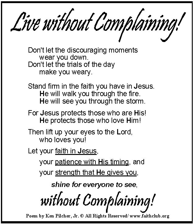 No Complaining, Book Club, & Cowboy Casserole | My Kaleidoscope Heart